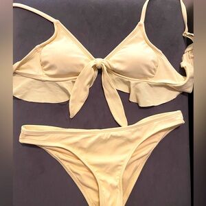 Light yellow bikini from Target!